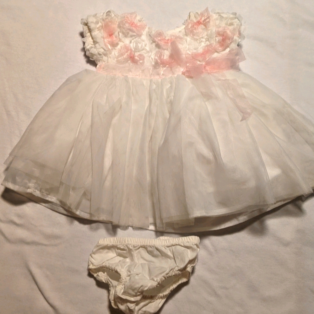 Blueberri boulevard girls 3-6m dress